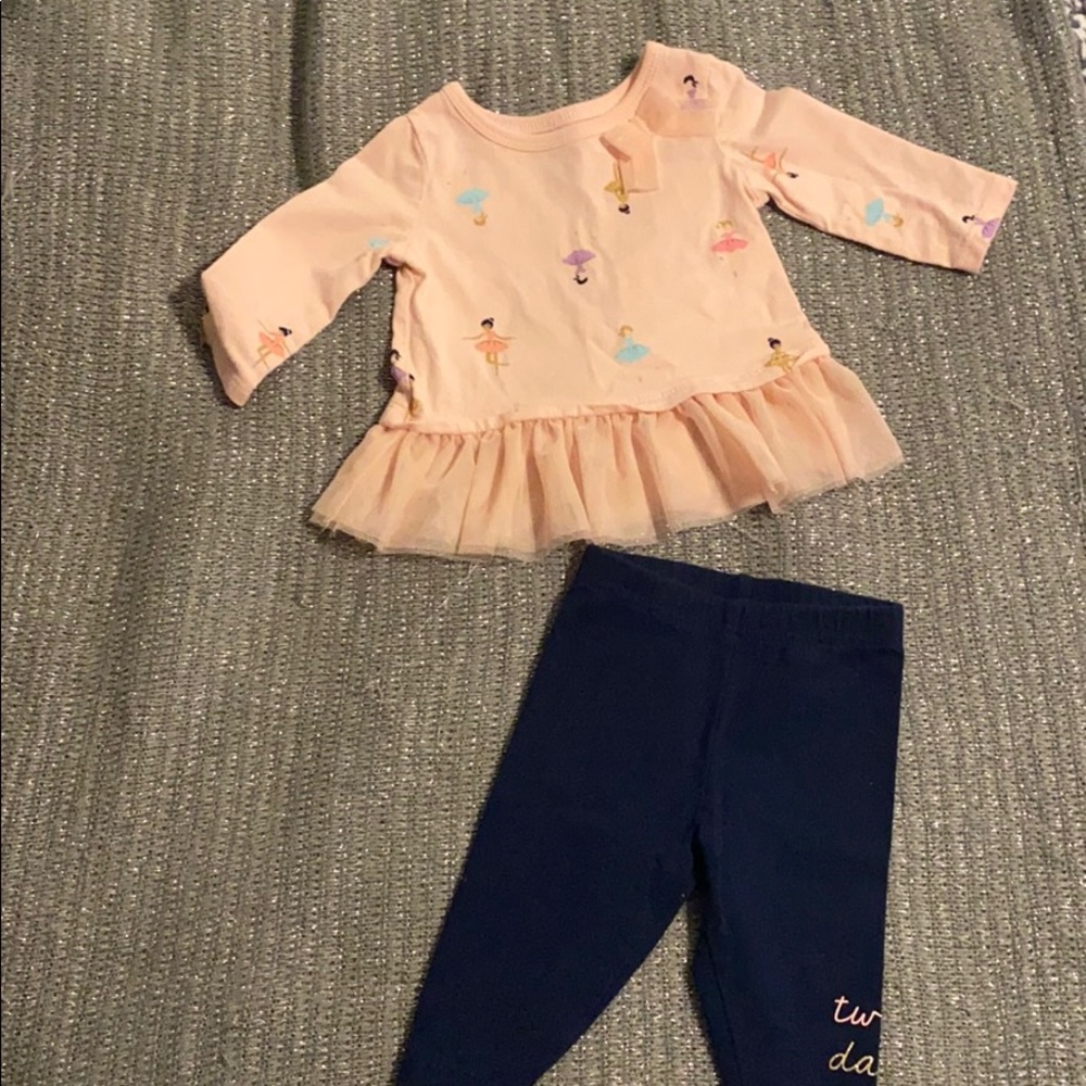 Carter’s ballerina Two Pc outfit